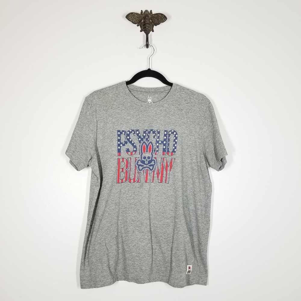 Psycho Bunny | Stars & Stripes Graphic Tee
